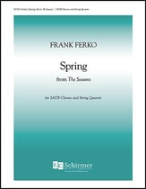 Spring from the Seasons SATB choral sheet music cover